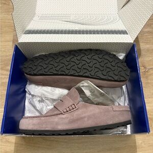 Birkenstock Naples Wrapped Clogs - Faded Purple